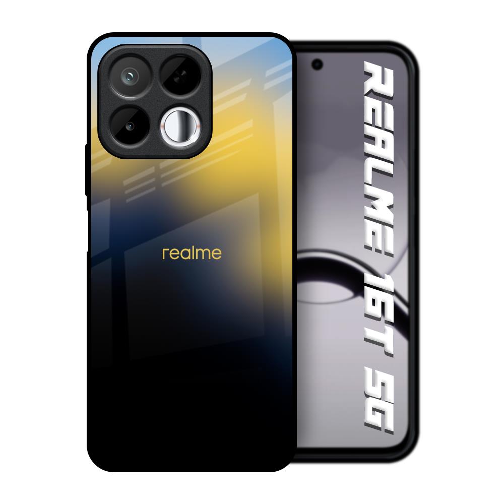 Sunflower Garden Realme 16T 5G Glass Back Cover Online