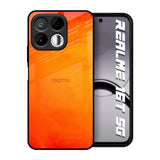 Tangy Orange Realme 16T 5G Glass Back Cover Online