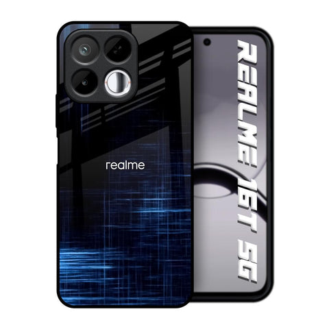 Blue Scratch Realme 16T 5G Glass Back Cover Online