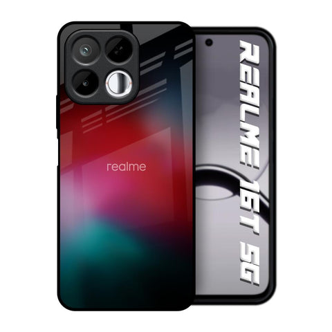 Mystere Red Realme 16T 5G Glass Back Cover Online