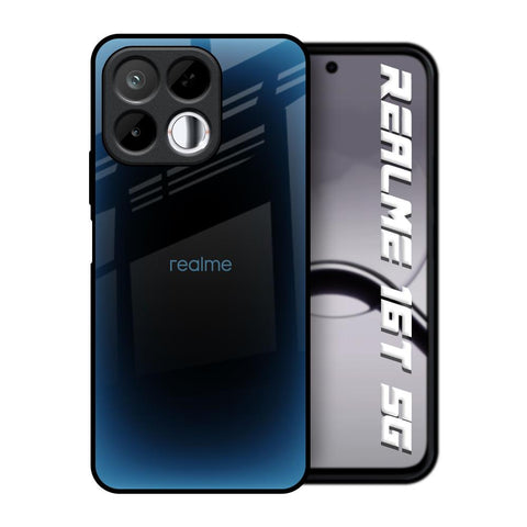 Blue Dynamic Realme 16T 5G Glass Back Cover Online