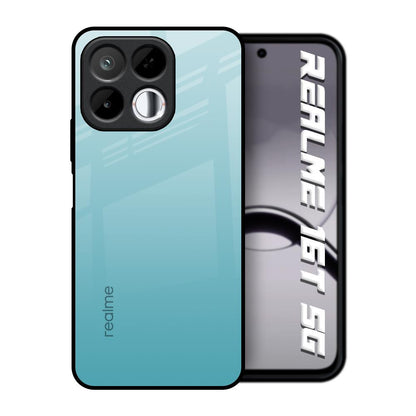Arctic Blue Realme 16T 5G Glass Back Cover Online