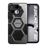 Hexagon Style Realme 16T 5G Glass Back Cover Online