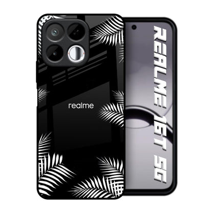 Zealand Fern Design Realme 16T 5G Glass Back Cover Online