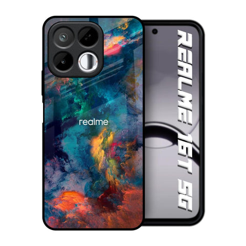 Colored Storm Realme 16T 5G Glass Back Cover Online