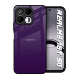 Dark Purple Realme 16T 5G Glass Back Cover Online