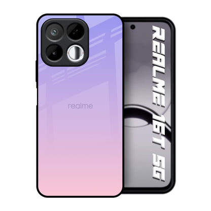 Lavender Gradient Realme 16T 5G Glass Back Cover Online
