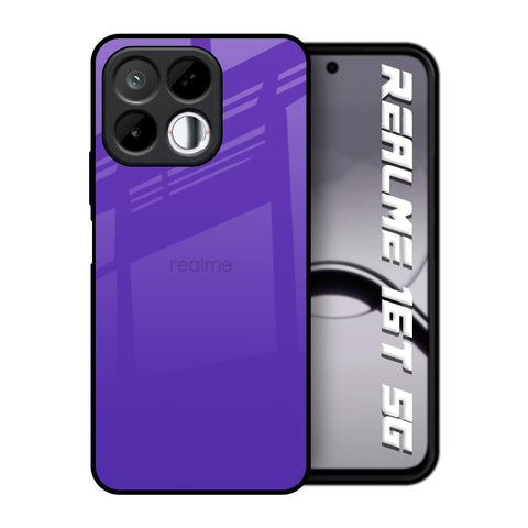 Amethyst Purple Realme 16T 5G Glass Back Cover Online