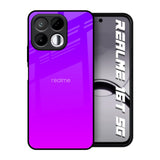 Purple Pink Realme 16T 5G Glass Back Cover Online