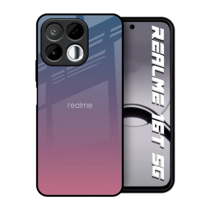 Pastel Gradient Realme 16T 5G Glass Back Cover Online