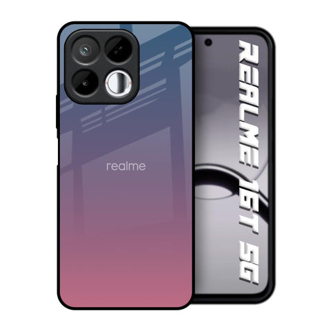 Pastel Gradient Realme 16T 5G Glass Back Cover Online