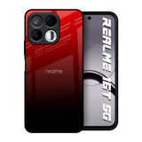 Maroon Faded Realme 16T 5G Glass Back Cover Online