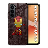 Angry Baby Super Hero Realme P4x 5G Glass Back Cover Online
