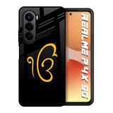 Luxury Fashion Initial Realme P4x 5G Glass Back Cover Online