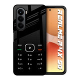Classic Keypad Pattern Realme P4x 5G Glass Back Cover Online