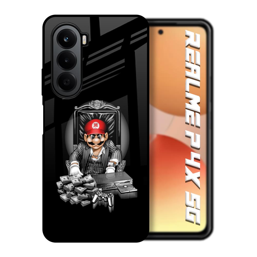 Dark Secret Realme P4x 5G Glass Back Cover Online