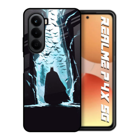 Dark Man In Cave Realme P4x 5G Glass Back Cover Online