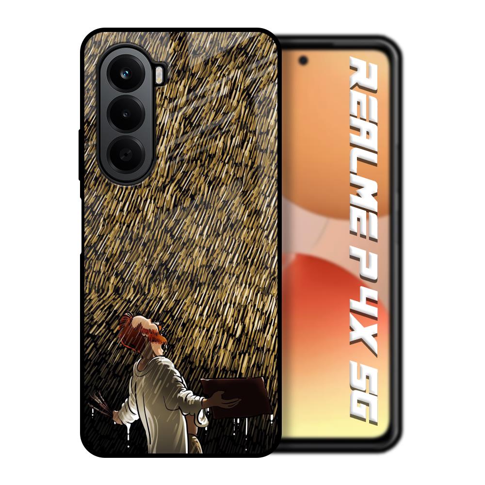 Rain Festival Realme P4x 5G Glass Back Cover Online