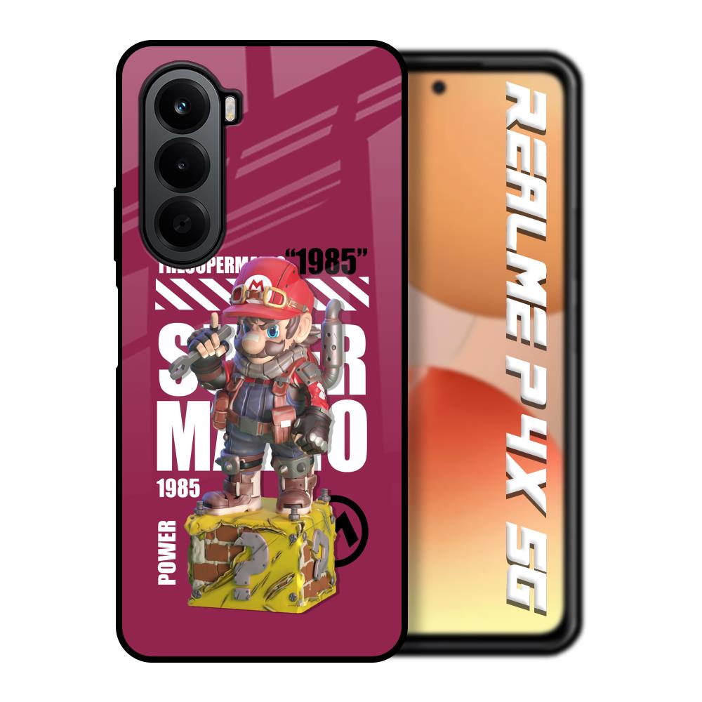 Gangster Hero Realme P4x 5G Glass Back Cover Online