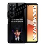 Aesthetic Digital Art Realme P4x 5G Glass Back Cover Online