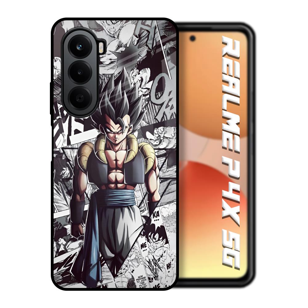 Dragon Anime Art Realme P4x 5G Glass Back Cover Online