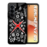 Red Zone Realme P4x 5G Glass Back Cover Online