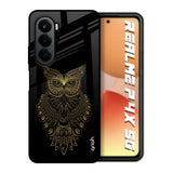 Golden Owl Realme P4x 5G Glass Back Cover Online