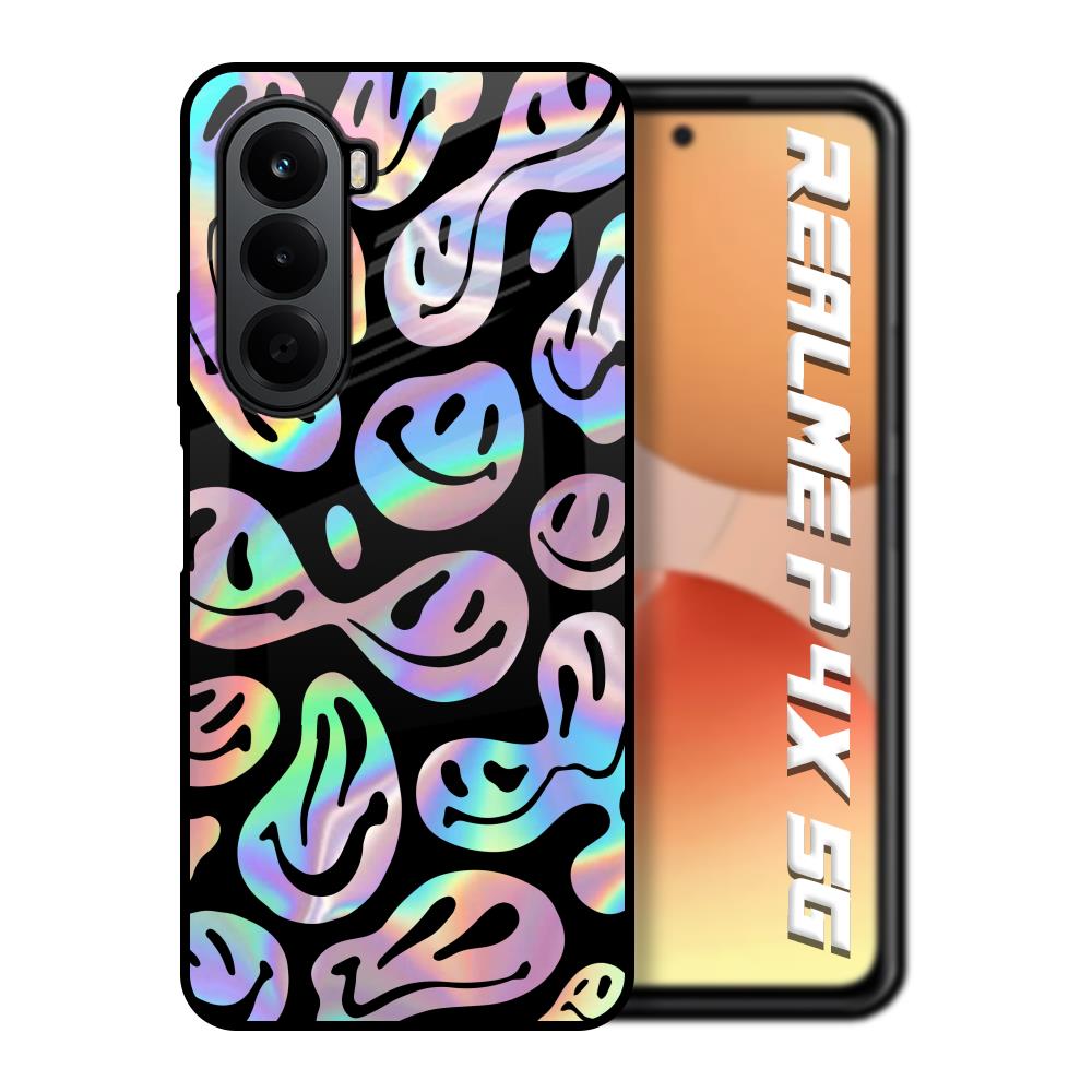 Acid Smile Realme P4x 5G Glass Back Cover Online
