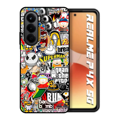 Boosted Realme P4x 5G Glass Back Cover Online