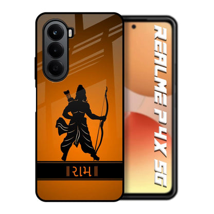 Halo Rama Realme P4x 5G Glass Back Cover Online