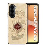 Magical Map Realme P4x 5G Glass Back Cover Online