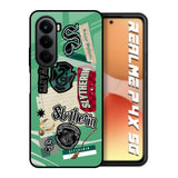 Slytherin Realme P4x 5G Glass Back Cover Online