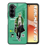 Zoro Bape Realme P4x 5G Glass Back Cover Online