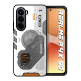 Liberty Cyber Realme P4x 5G Glass Back Cover Online