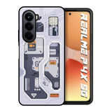 Tech Savvy Realme P4x 5G Glass Back Cover Online