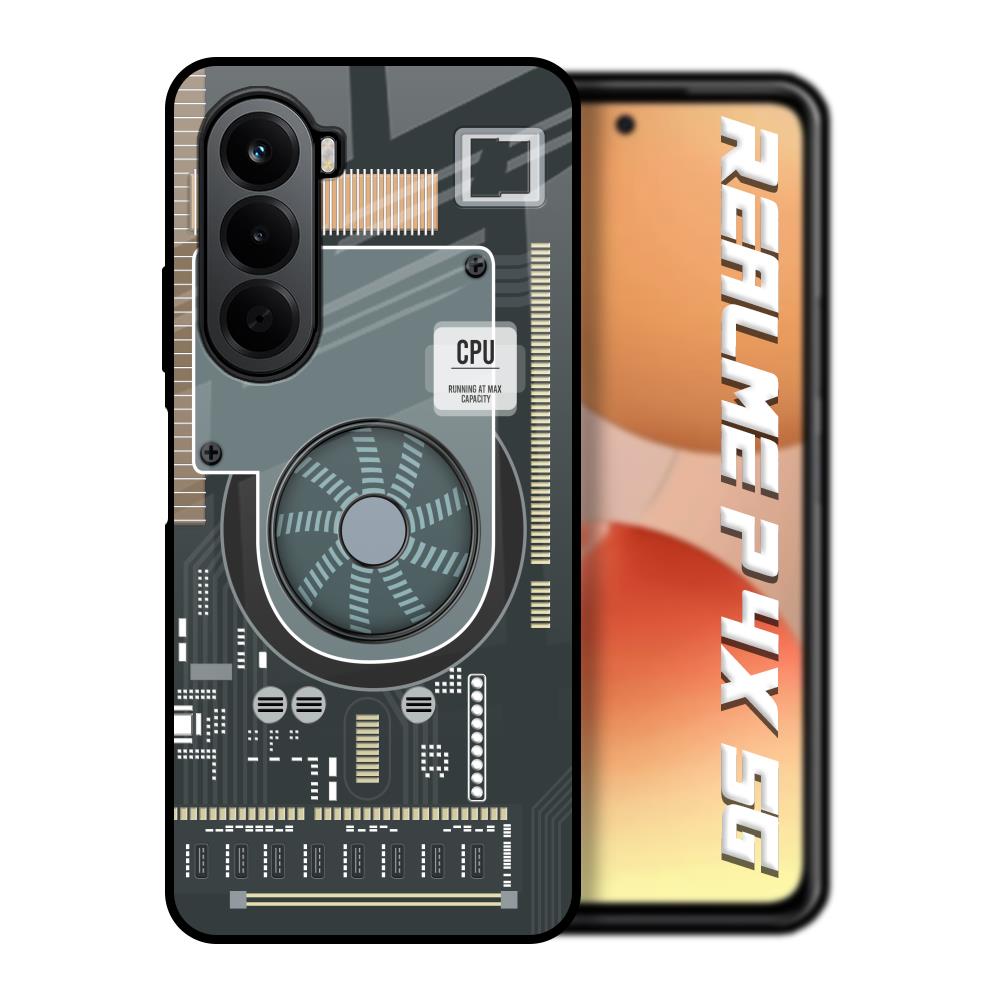 Motherboard Circuit Realme P4x 5G Glass Back Cover Online