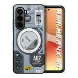 Modern Technology Realme P4x 5G Glass Back Cover Online