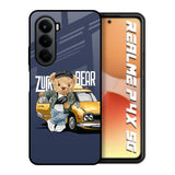 Adventurous Bear Realme P4x 5G Glass Back Cover Online