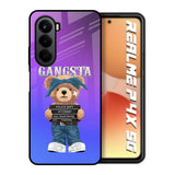 Gangsta Bear Realme P4x 5G Glass Back Cover Online
