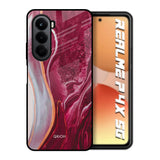 Crimson Ruby Realme P4x 5G Glass Back Cover Online