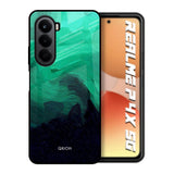 Scarlet Amber Realme P4x 5G Glass Back Cover Online