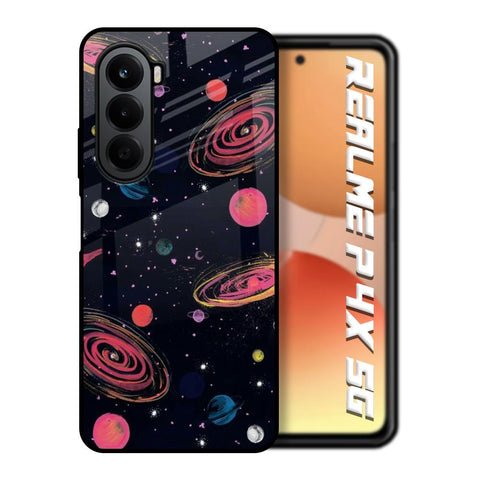 Galaxy In Dream Realme P4x 5G Glass Back Cover Online