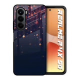 Falling Stars Realme P4x 5G Glass Back Cover Online