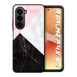 Marble Collage Art Realme P4x 5G Glass Back Cover Online