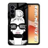 Girl Boss Realme P4x 5G Glass Back Cover Online