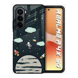 Astronaut Dream Realme P4x 5G Glass Back Cover Online