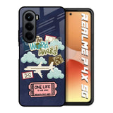 Tour The World Realme P4x 5G Glass Back Cover Online