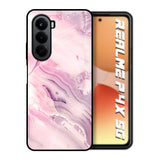 Diamond Pink Gradient Realme P4x 5G Glass Back Cover Online