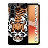 Angry Tiger Realme P4x 5G Glass Back Cover Online