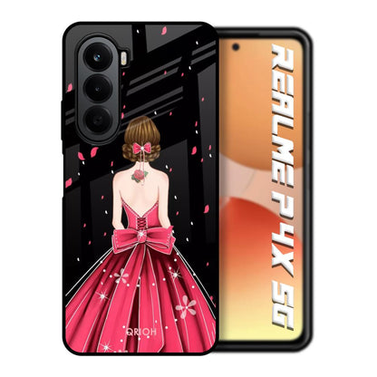 Fashion Princess Realme P4x 5G Glass Back Cover Online